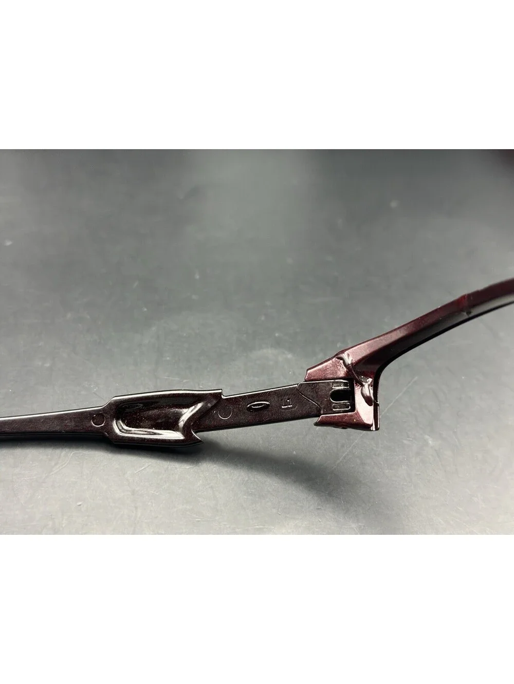 Oakley Flak Jacket Team Red/Dark Berry Frame